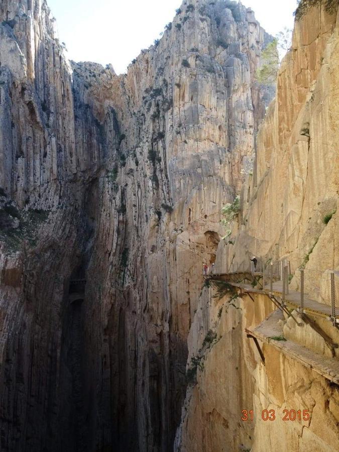 Alojamiento Rural El Paraiso Del Chorro Bagian luar foto